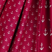 POPLIN PETIT ANCHOR CERISE (thumbnail) #3