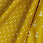 POPLIN PETIT ANCHOR OCHRE (thumbnail) #3