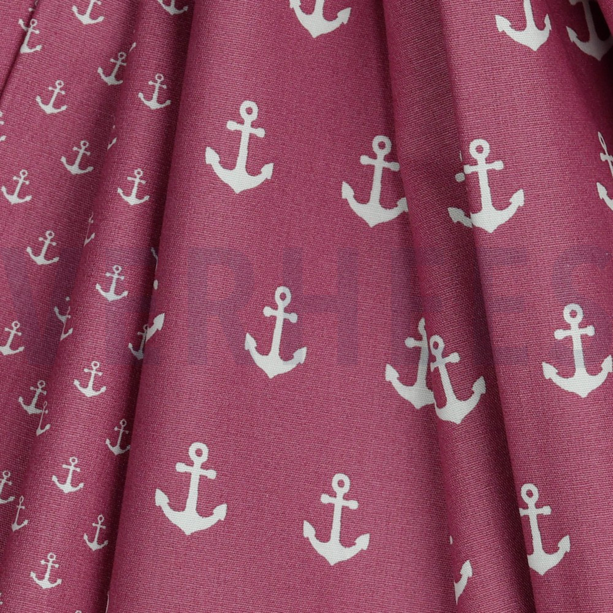 POPLIN PETIT ANCHOR MAUVE (high resolution) #3