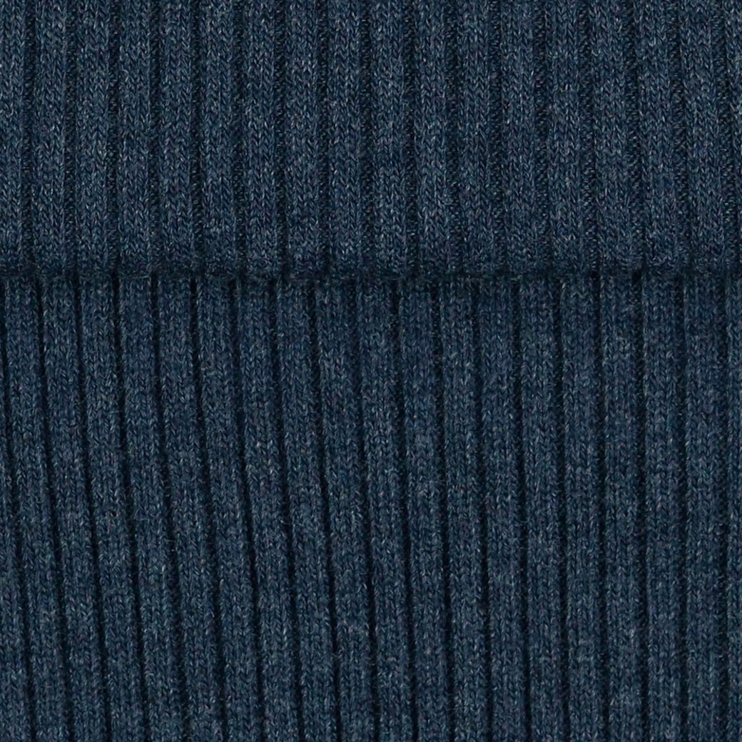 HEAVY RIB TUBE NAVY MELANGE #3