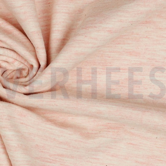 FRENCH TERRY ROSE MELANGE #7