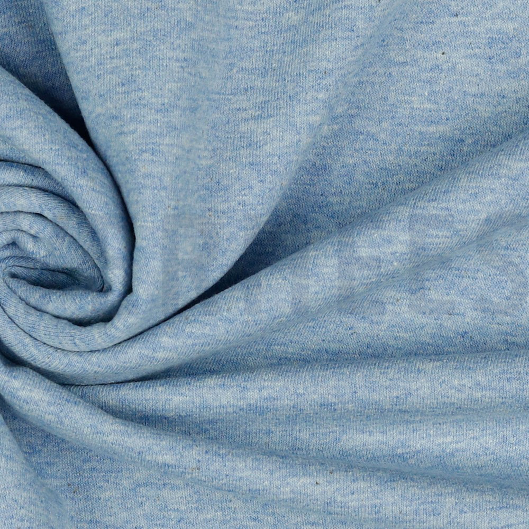 FRENCH TERRY BLUE MELANGE (high resolution) #3
