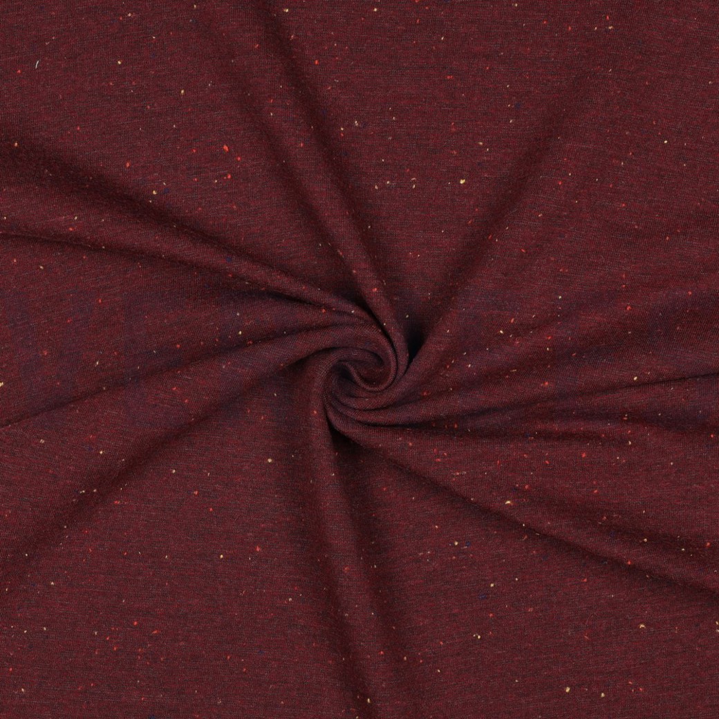 COSY COLOURS SWEAT BORDEAUX MELANGE #3