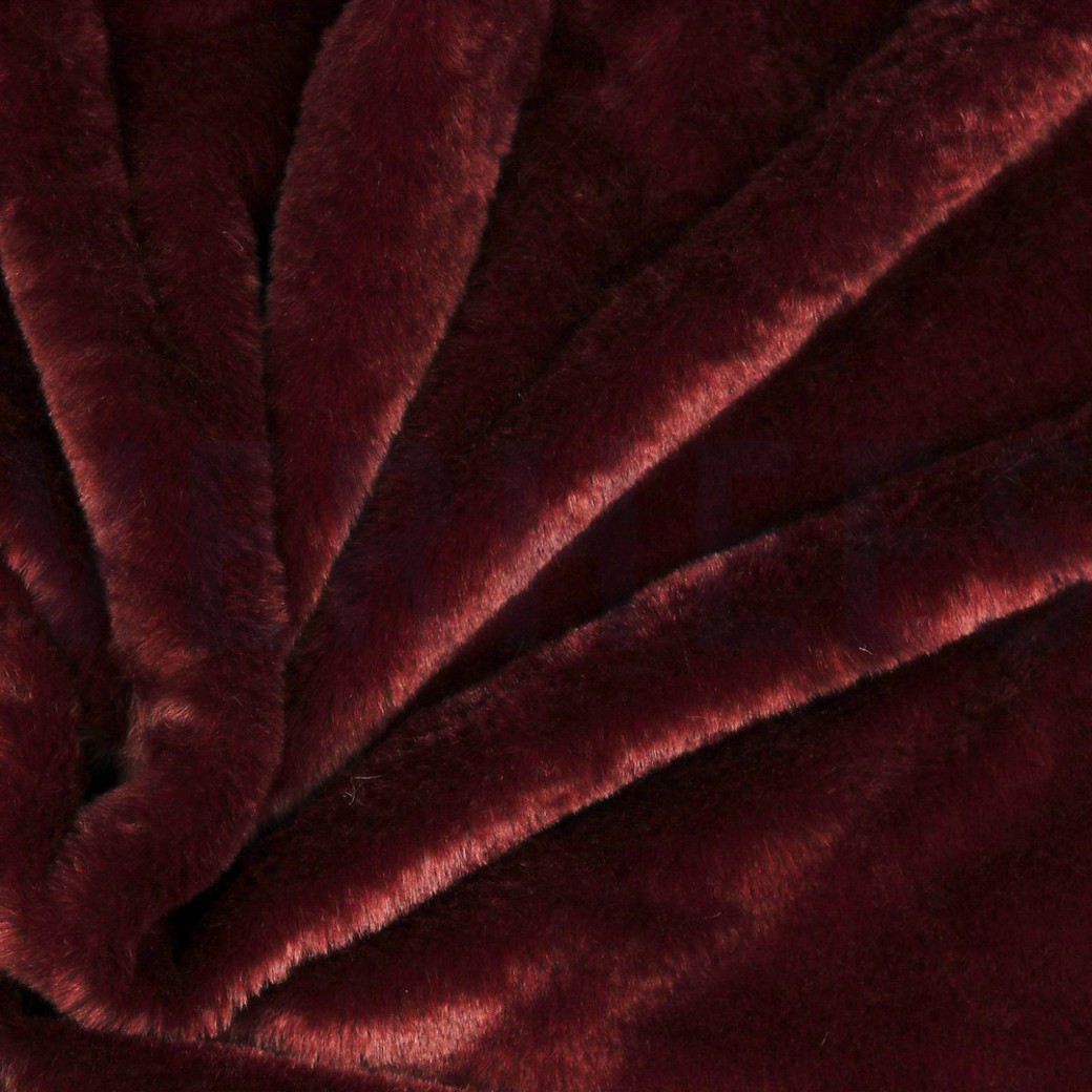 FAUX FUR BORDEAUX #3