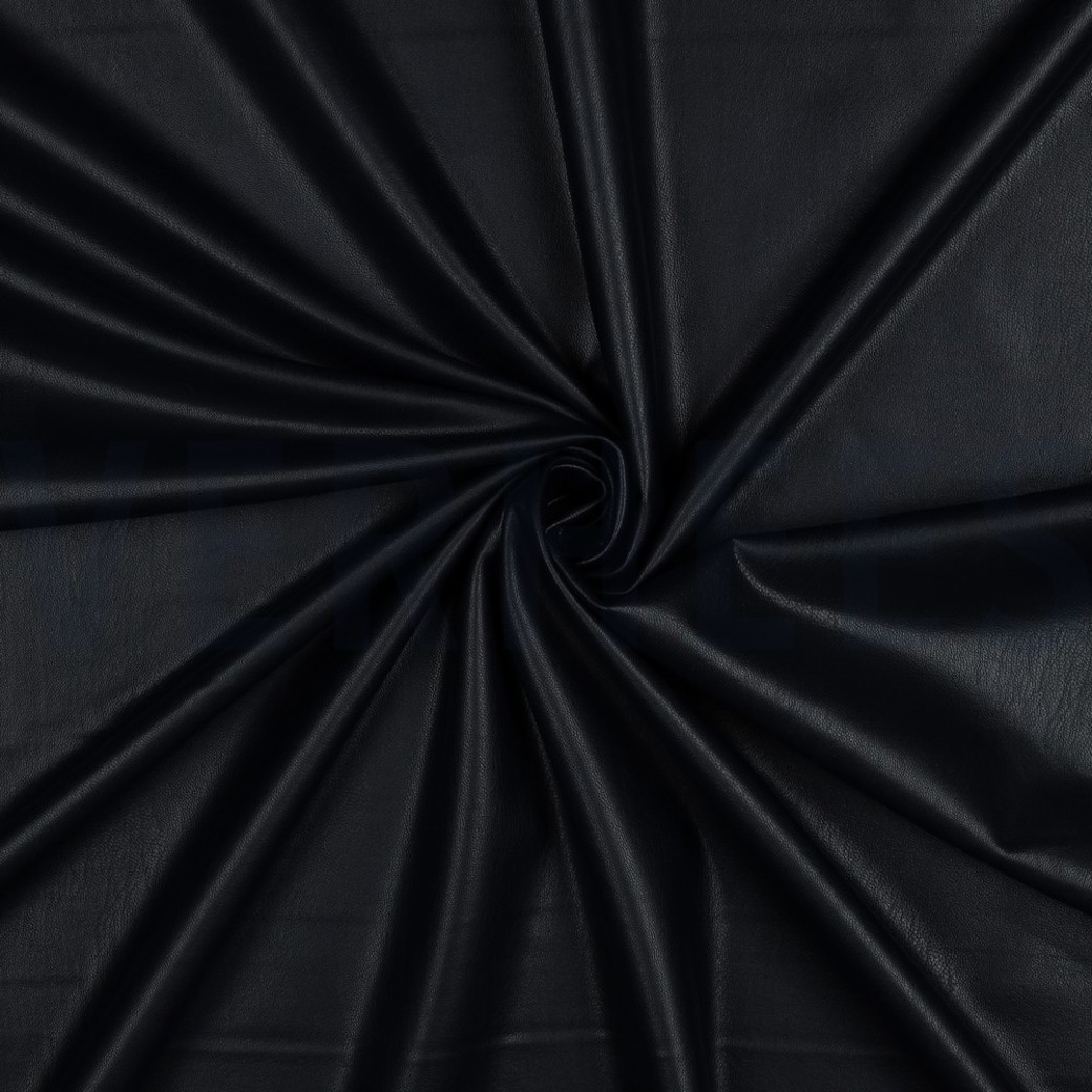 FAUX LEATHER SOFT STRETCH NAVY #3