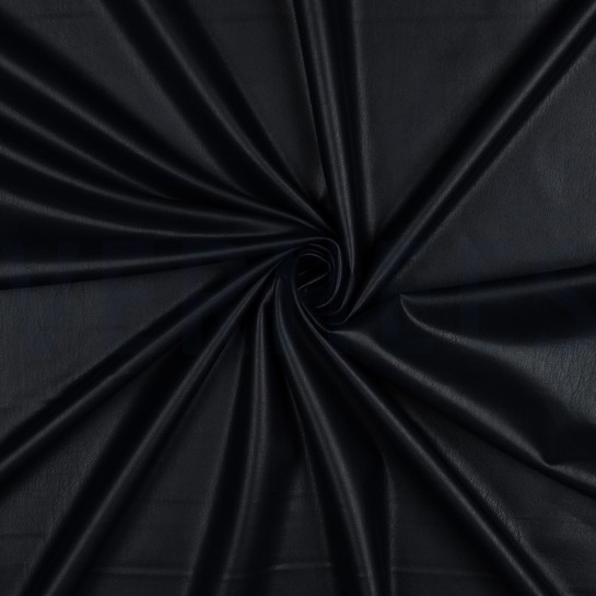 FAUX LEATHER SOFT STRETCH NAVY #7