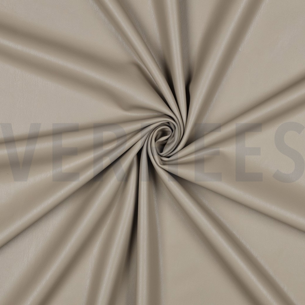 FAUX LEATHER SOFT STRETCH SAND #3