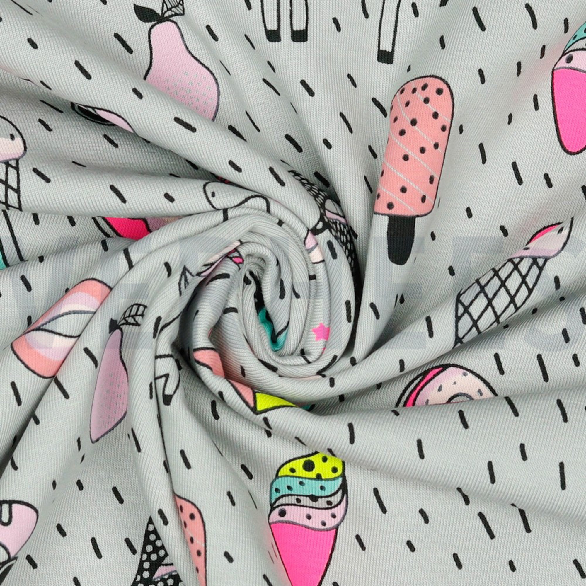 JERSEY NEON UNICORN PARTY LIGHT GREY (high resolution) #3