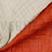 DOUBLE SIDED DOUBLE GAUZE GOTS SAND / TERRA (thumbnail) #3