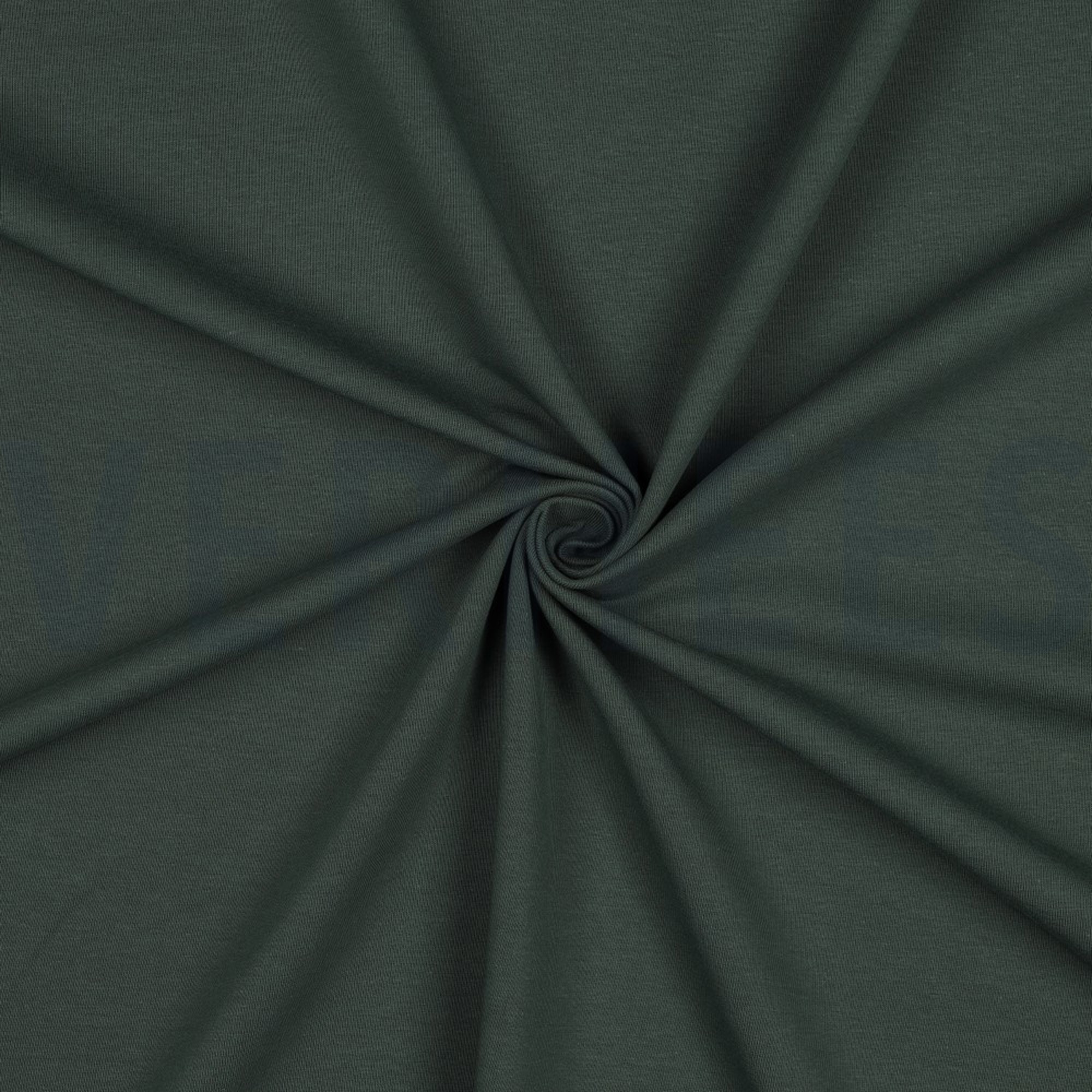 FRENCH TERRY GOTS DARK FOREST GREEN (high resolution) #3