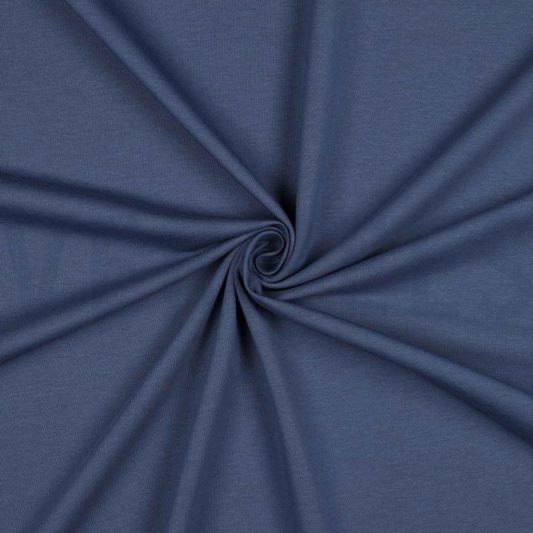 FRENCH TERRY GOTS INDIGO #3