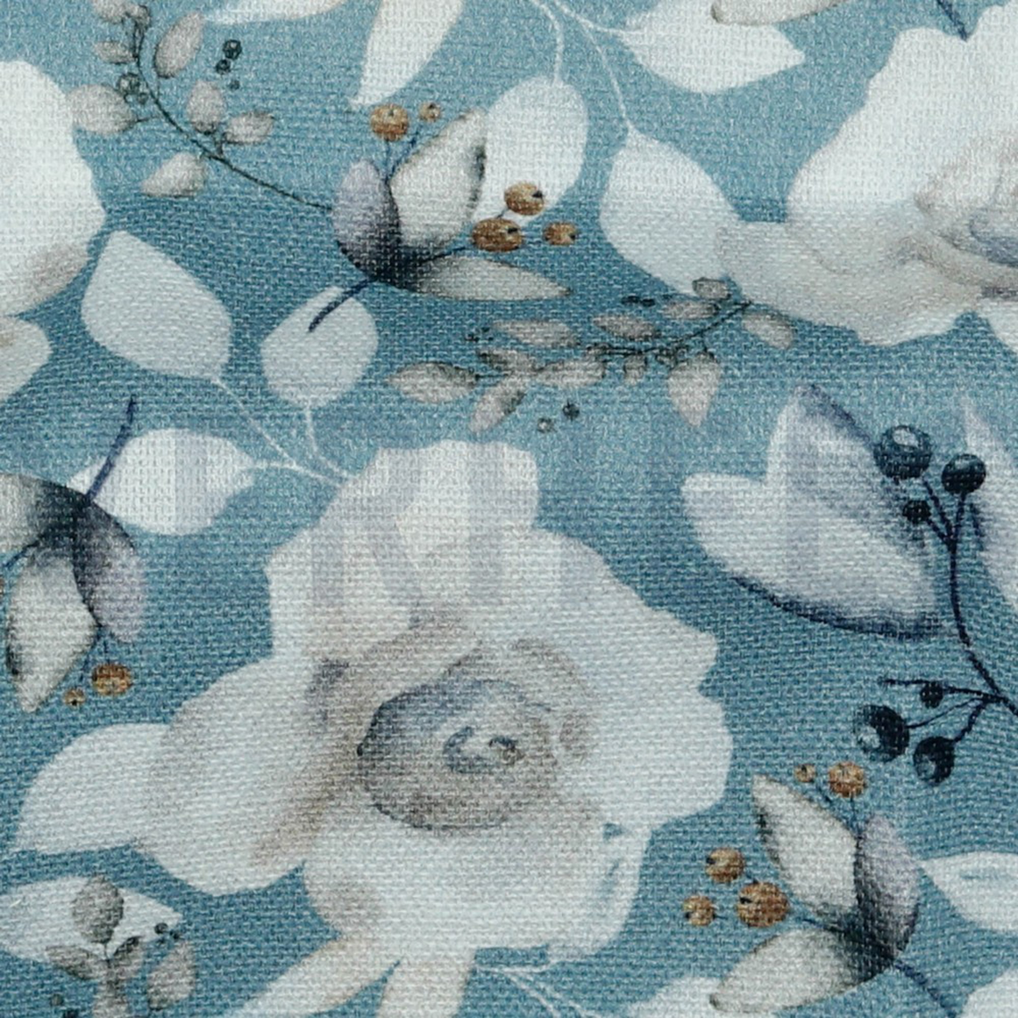 CANVAS DIGITAL FLOWERS BLUE SHADOW (high resolution) #3