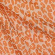 JACQUARD ANIMAL SKIN LIGHT SALMON/CORAL (thumbnail) #3