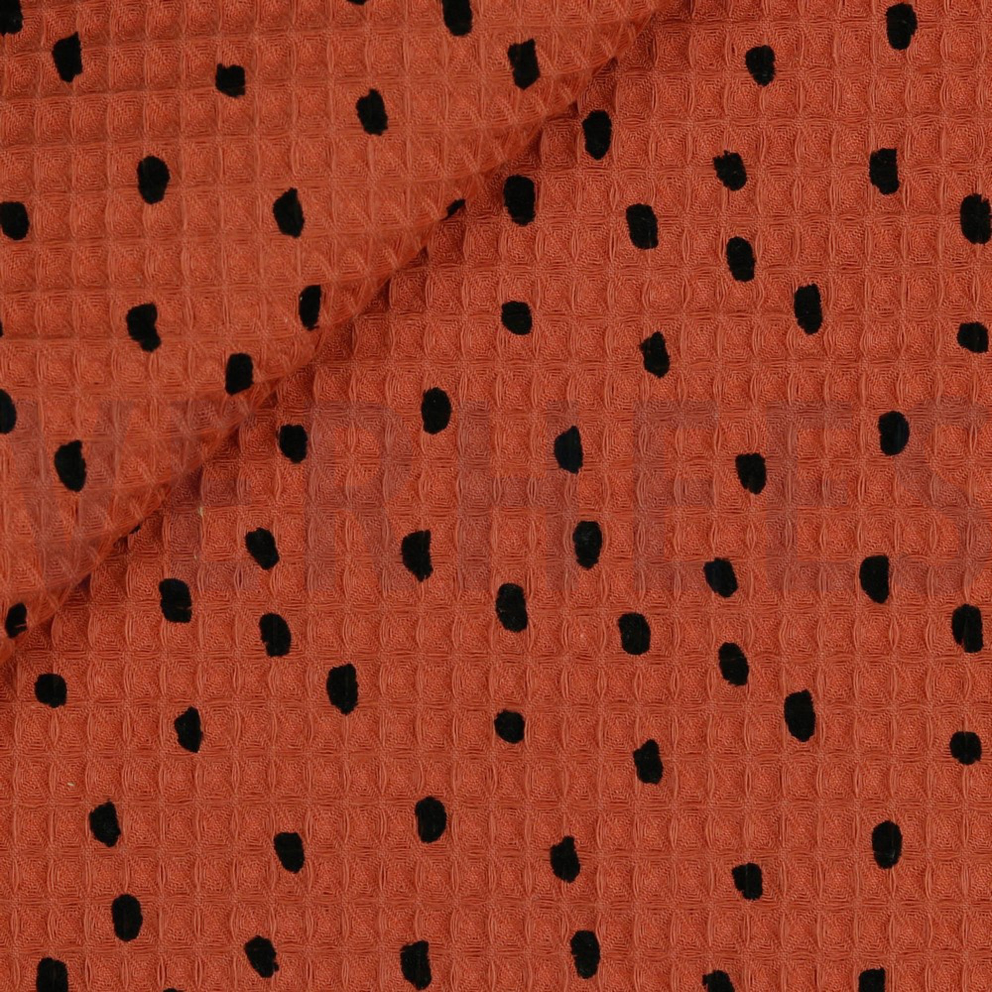 WAFFLE DOTS BRIQUE (high resolution) #3