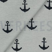 JERSEY GLITTER ANCHOR LIGHT GREY (thumbnail) #3