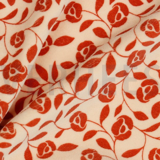 NICKY VELOURS BLOEMEN ZALM #7