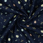 DOUBLE GAUZE GOTS DIGITAL FRUIT NAVY (thumbnail) #3