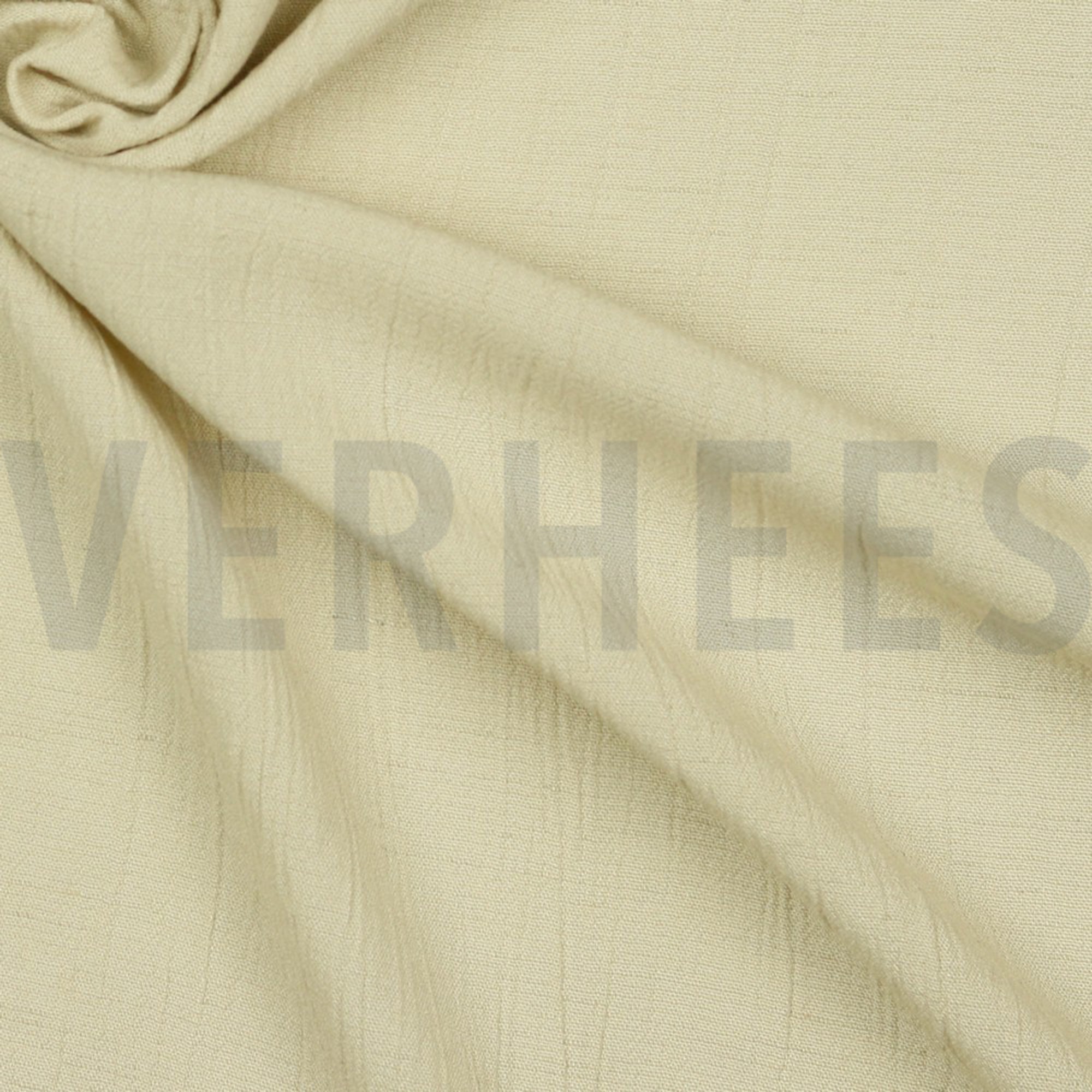 LINEN VISCOSE CRINKLE BEIGE (high resolution) #3