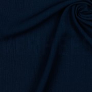 LINEN VISCOSE CRINKLE NAVY (thumbnail) #3
