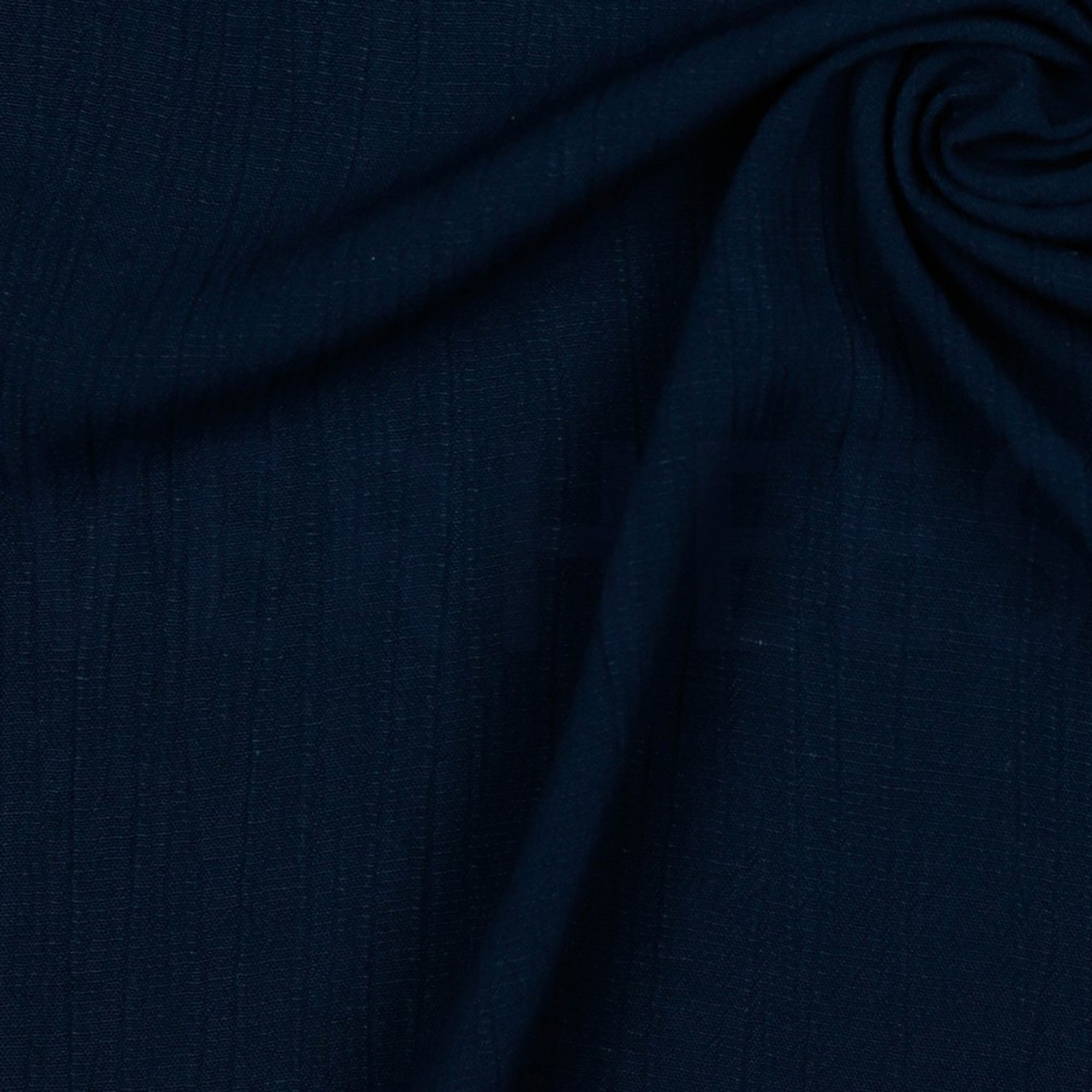 LINEN VISCOSE CRINKLE NAVY (high resolution) #3