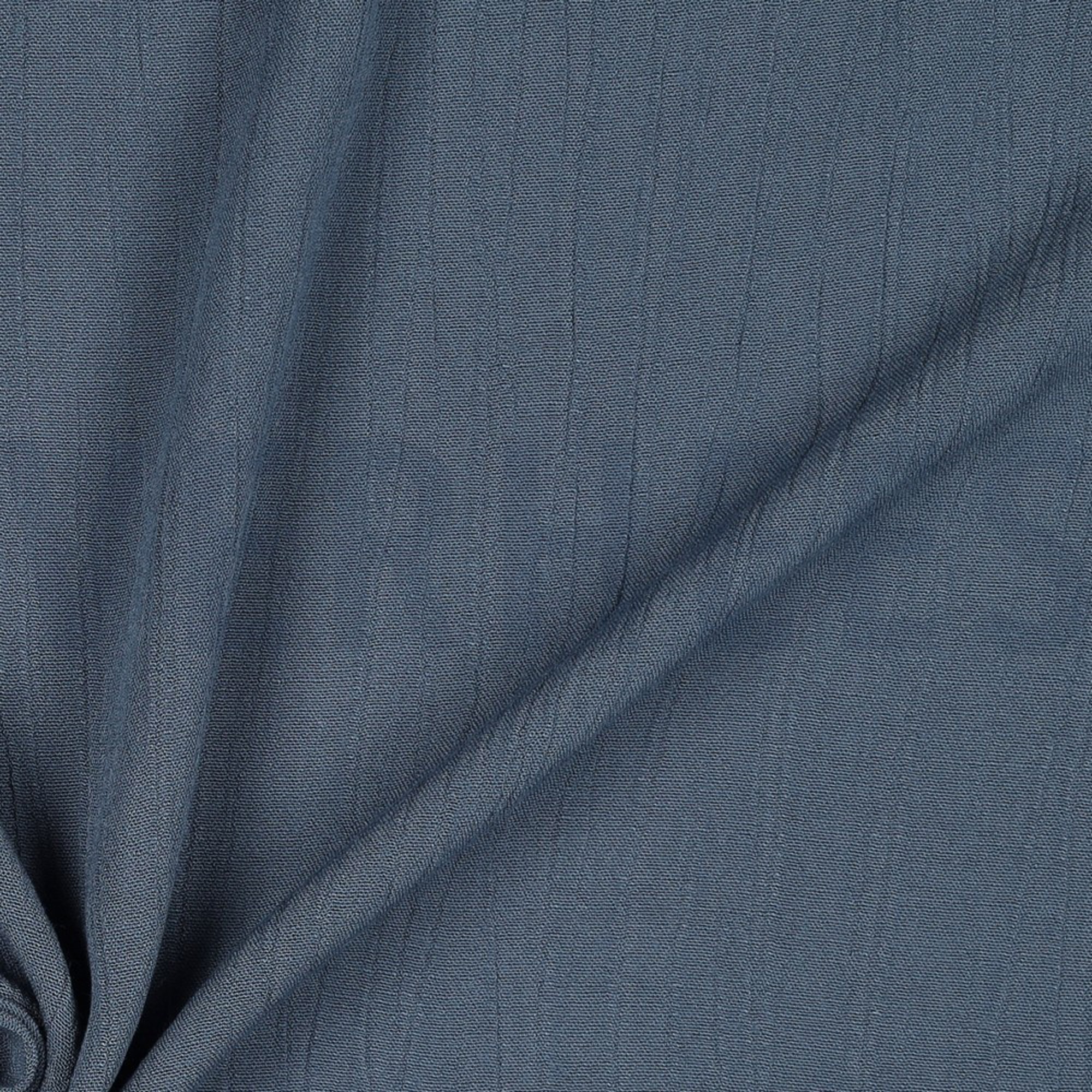 LINEN VISCOSE CRINKLE BLUE SHADOW (high resolution) #3