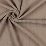 LINEN VISCOSE CRINKLE SAND (thumbnail) #3