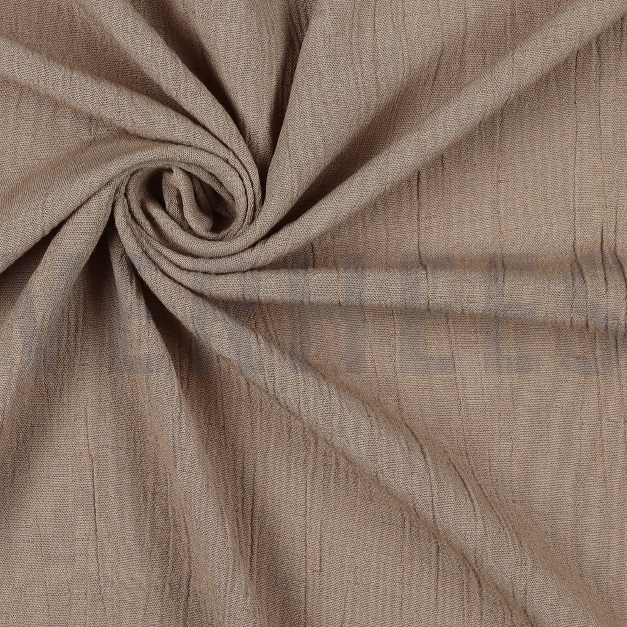 LINEN VISCOSE CRINKLE SAND (high resolution) #3