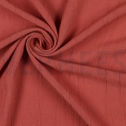 LINEN VISCOSE CRINKLE CLAY (thumbnail) #3