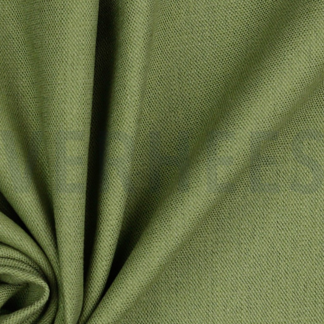 LINEN VISCOSE SPANDEX MOSS GREEN #3