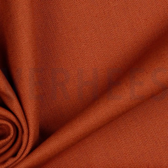 LINEN VISCOSE SPANDEX TERRACOTTA #7