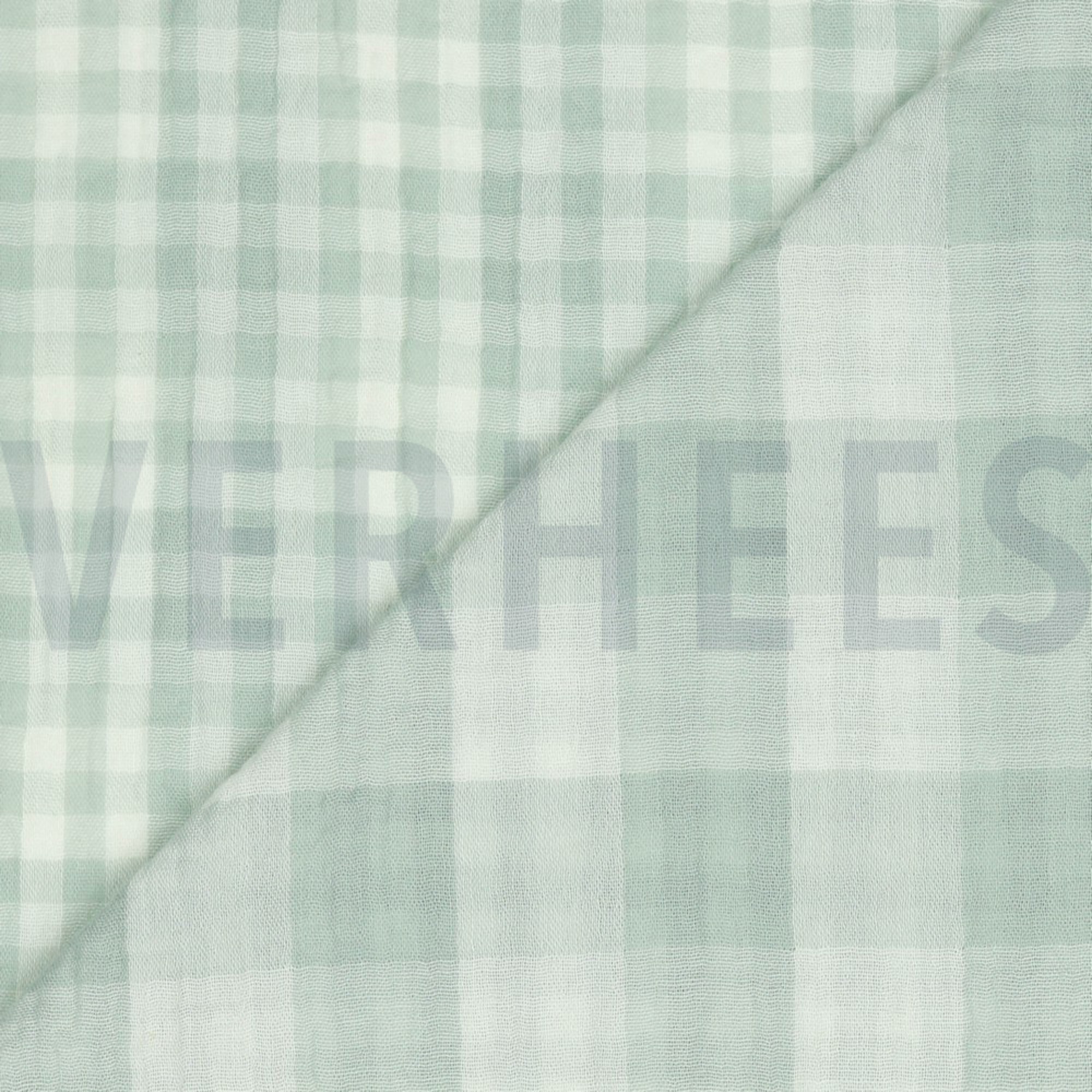 DOUBLE GAUZE DOUBLE SIDED CHECKS NILE (high resolution) #3