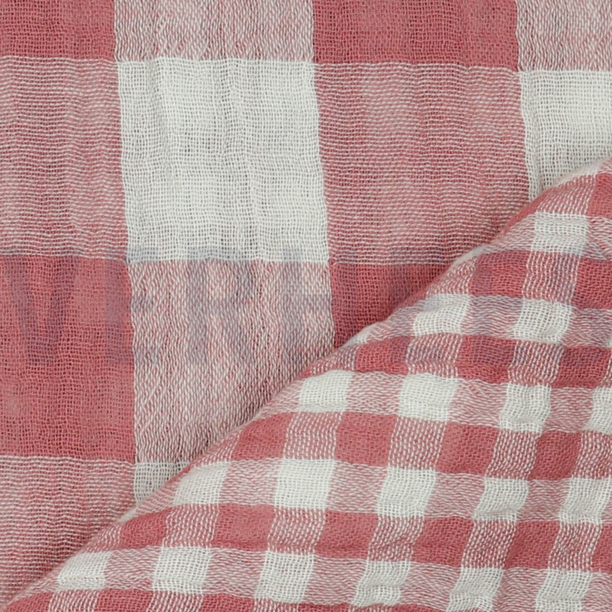 DOUBLE GAUZE DOUBLE SIDED CHECKS MAUVE (high resolution) #3