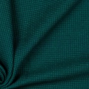 WAFFLE JERSEY GOTS DARK GREEN (thumbnail) #3
