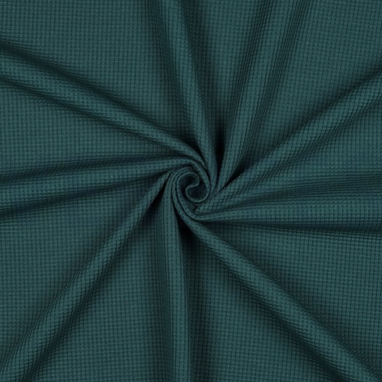 WAFFLE JERSEY GOTS DARK GREEN #7