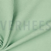 WAFFLE JERSEY GOTS LIGHT GREEN (thumbnail) #3