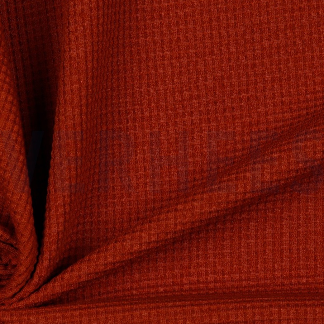 WAFFLE JERSEY GOTS RUST #3
