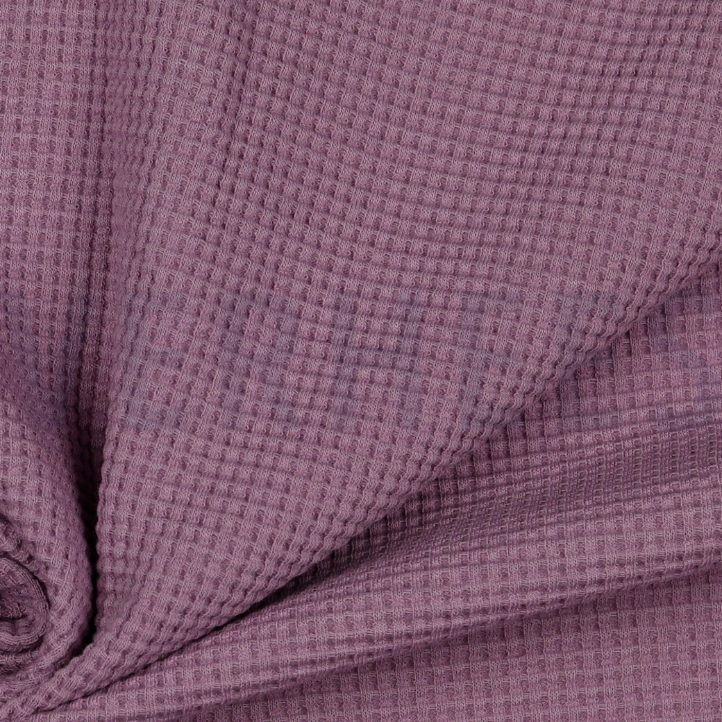 WAFFLE JERSEY GOTS LAVENDER #3