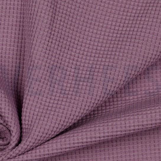 WAFFLE JERSEY GOTS LAVENDER #7