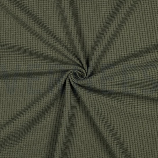 WAFFLE JERSEY GOTS ARMY GREEN #7