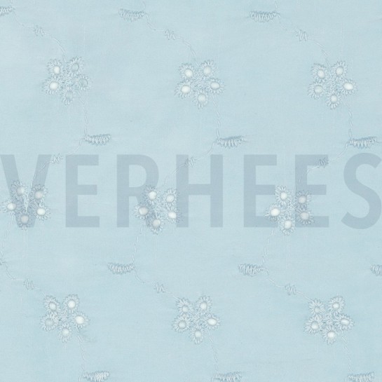 GEWASCHEN STICKEREI BLAU #7