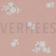 WASHED COTTON EMBROIDERY ROSE (thumbnail) #3