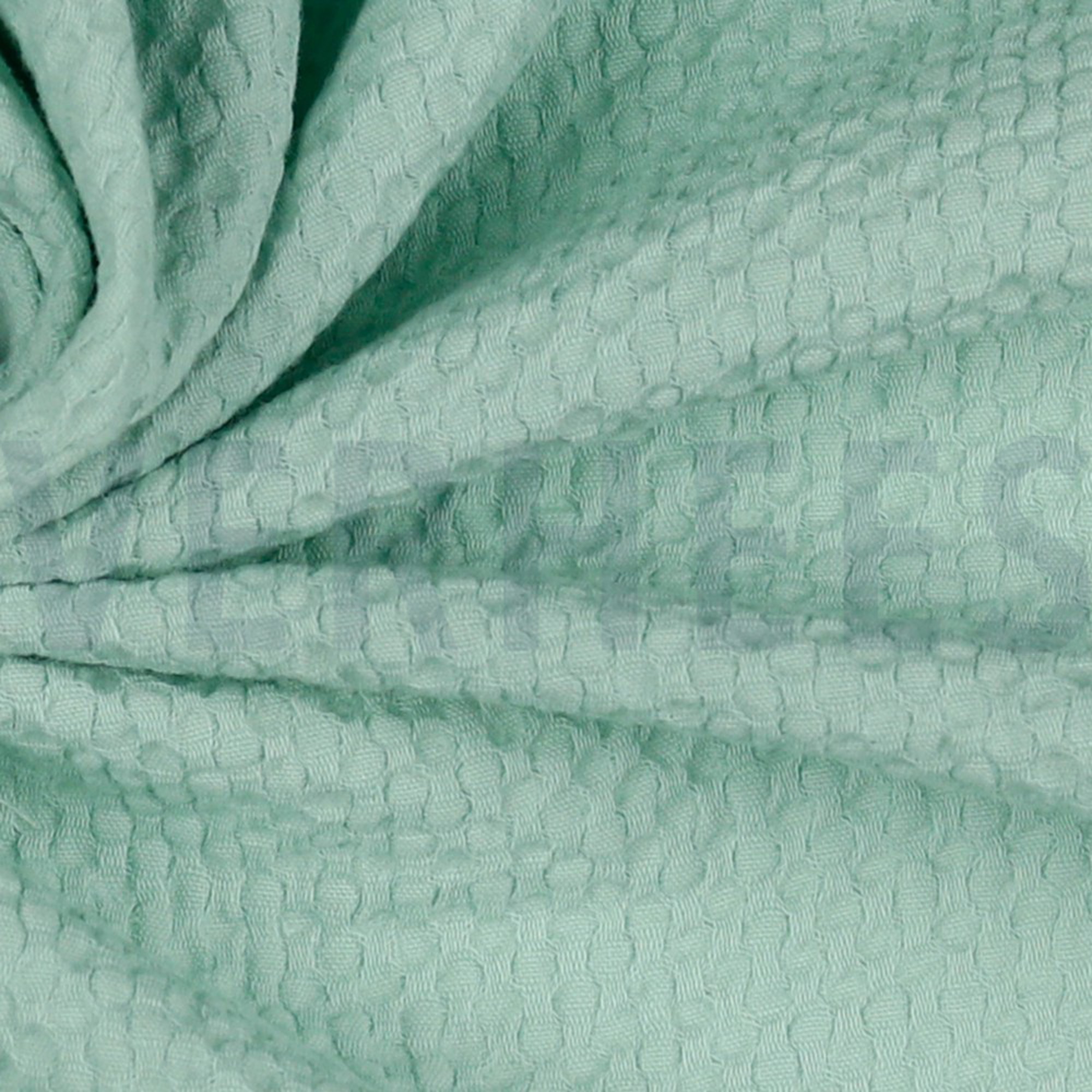 COTTON JACQUARD SOFT GREEN (high resolution) #3