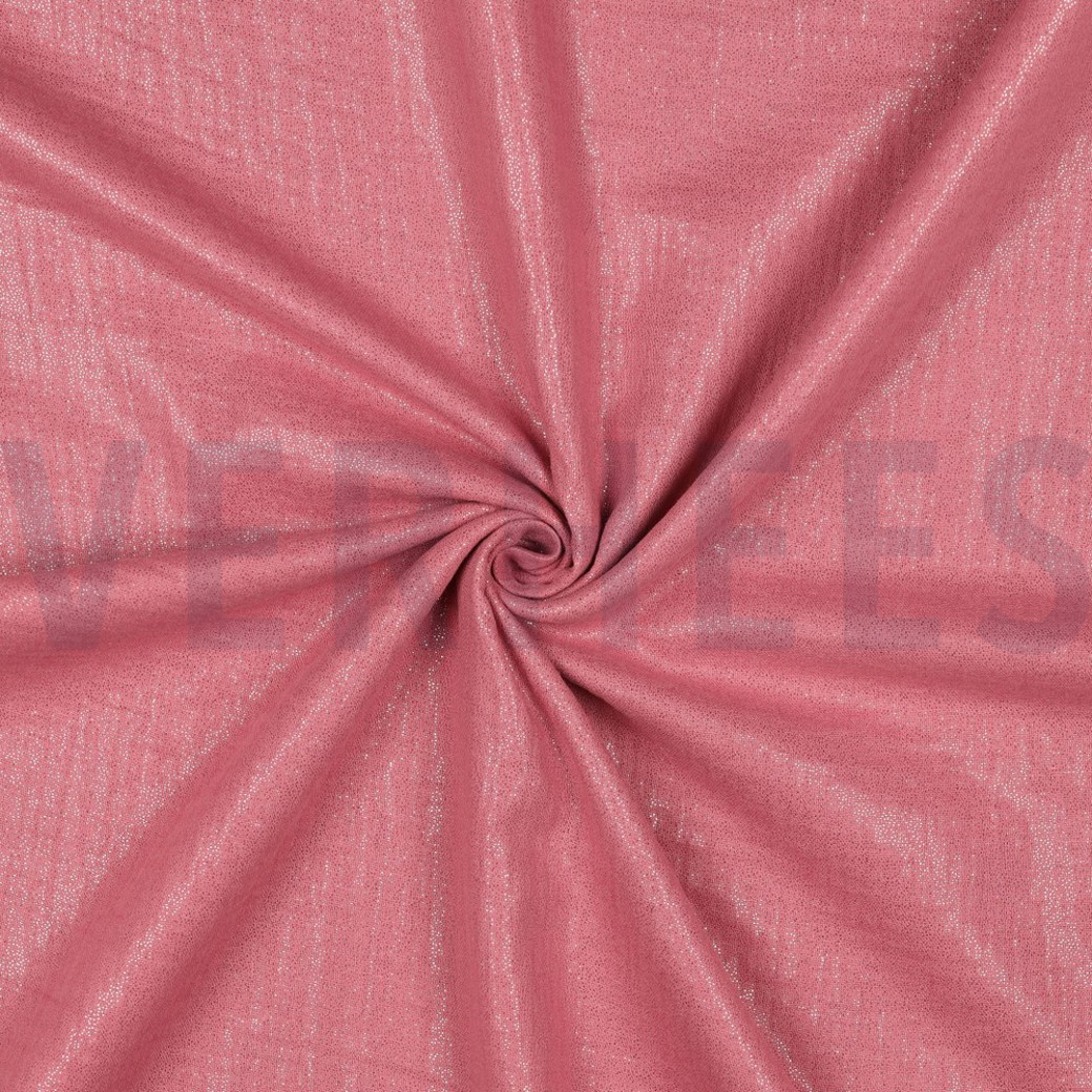 DOUBLE GAUZE FOIL MAUVE #3