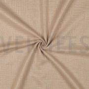 DOUBLE GAUZE FOIL BEIGE (thumbnail) #3