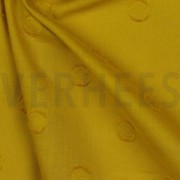 COTTON JACQUARD DOTS OCHRE (thumbnail) #3