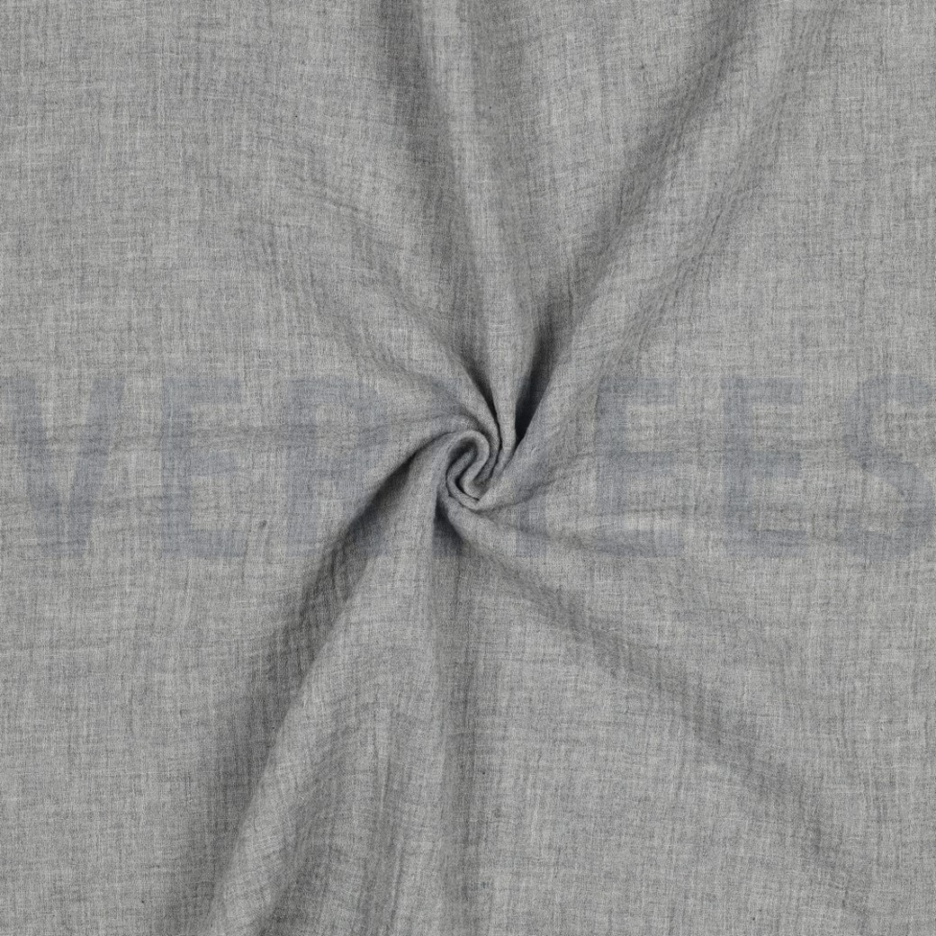 DOUBLE GAUZE MELANGE LIGHT GREY MELANGE #3