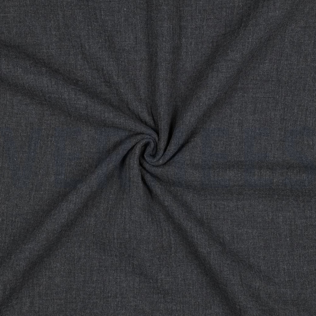 DOUBLE GAUZE MELANGE DARK GREY MELANGE #3