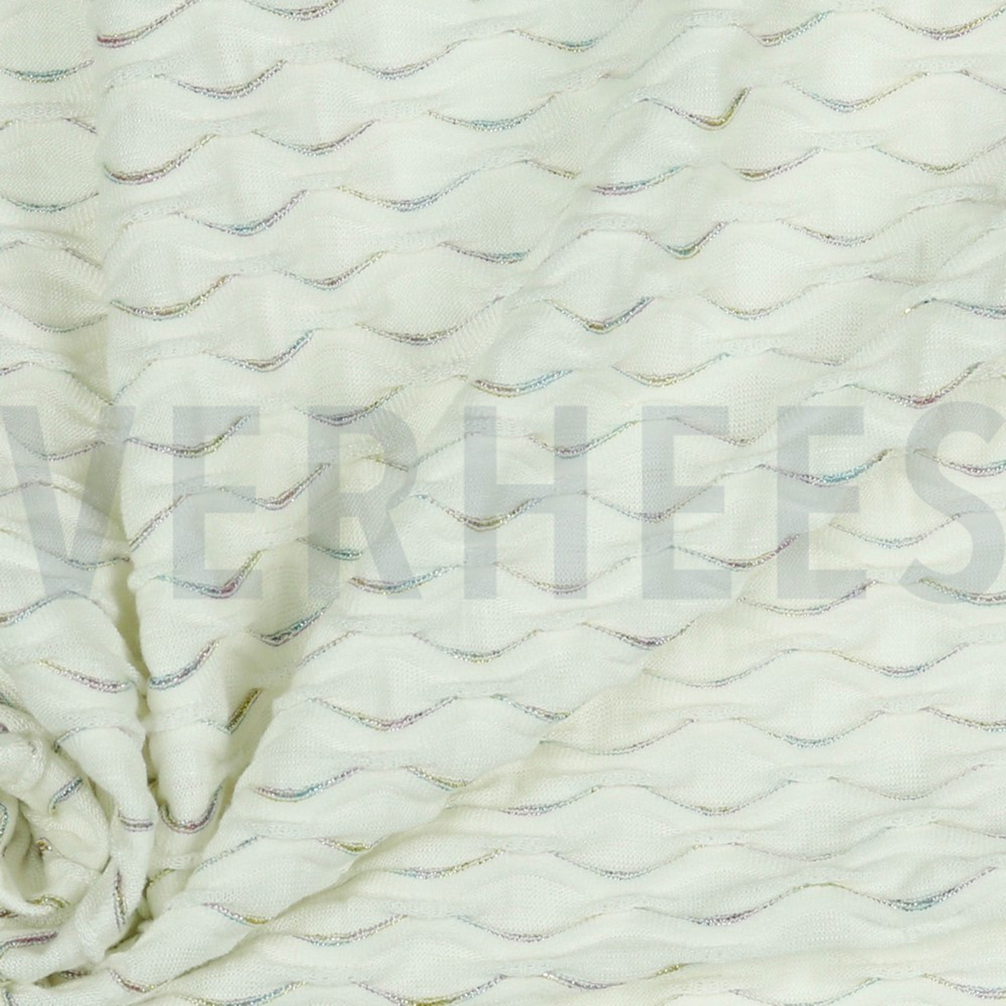 JACQUARD JERSEY LUREX OFF WHITE (high resolution) #3
