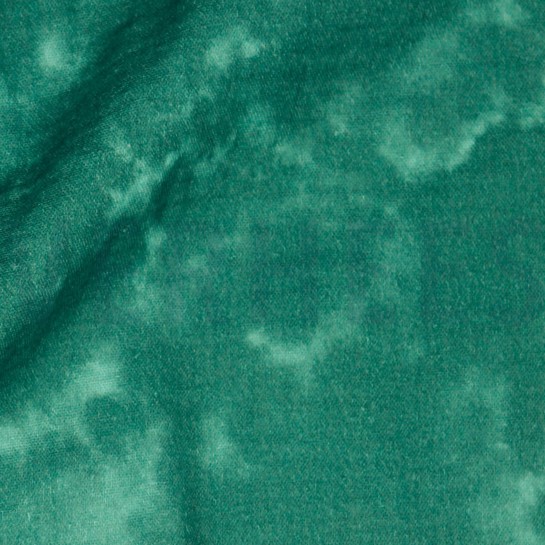 DOUBLE GAUZE DIGITAL TIE DYE DARK CYAN #7