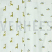 DOUBLE GAUZE GOTS DIGITAL STORY WHITE (thumbnail) #3